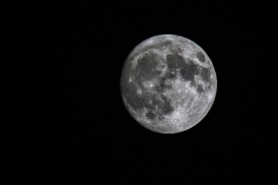 The moon