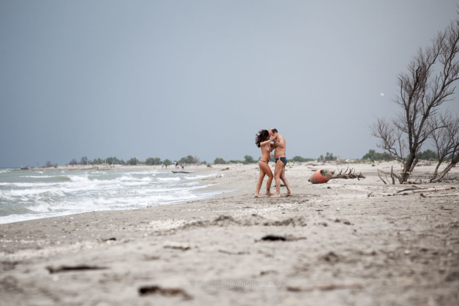 tango on the beach