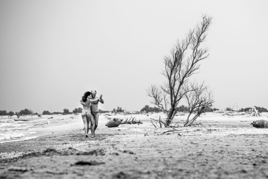tango on the beach